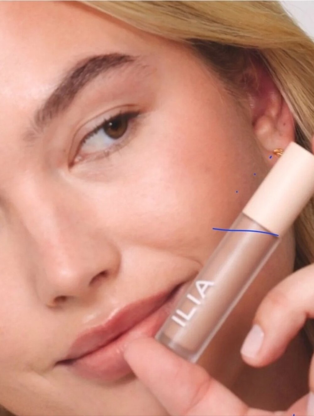 ILIA Powder Matte Eye Tint - Soft Nude CORK